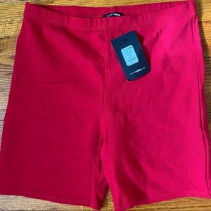 NWT fashion nova biker shorts